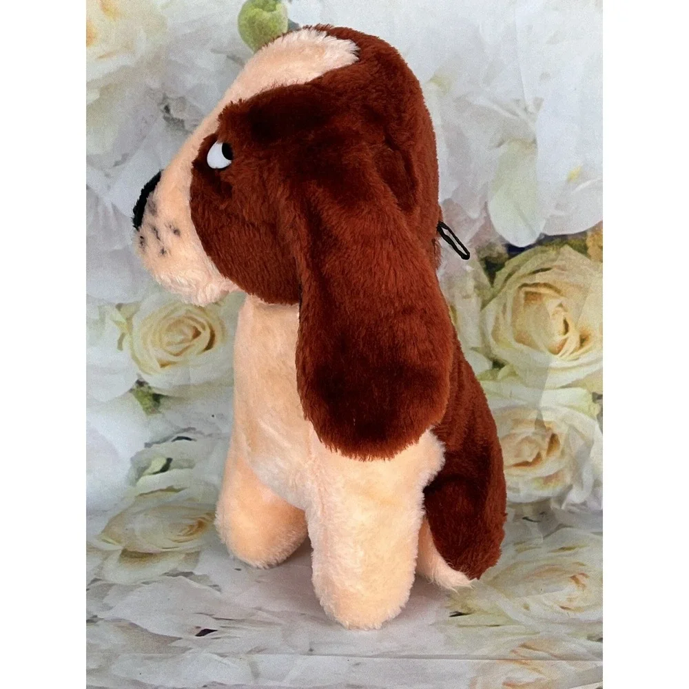 Hound Dog Toy Stuffed Animal Circus Carnival Toy Plush Sad Eye Capitol Vintage